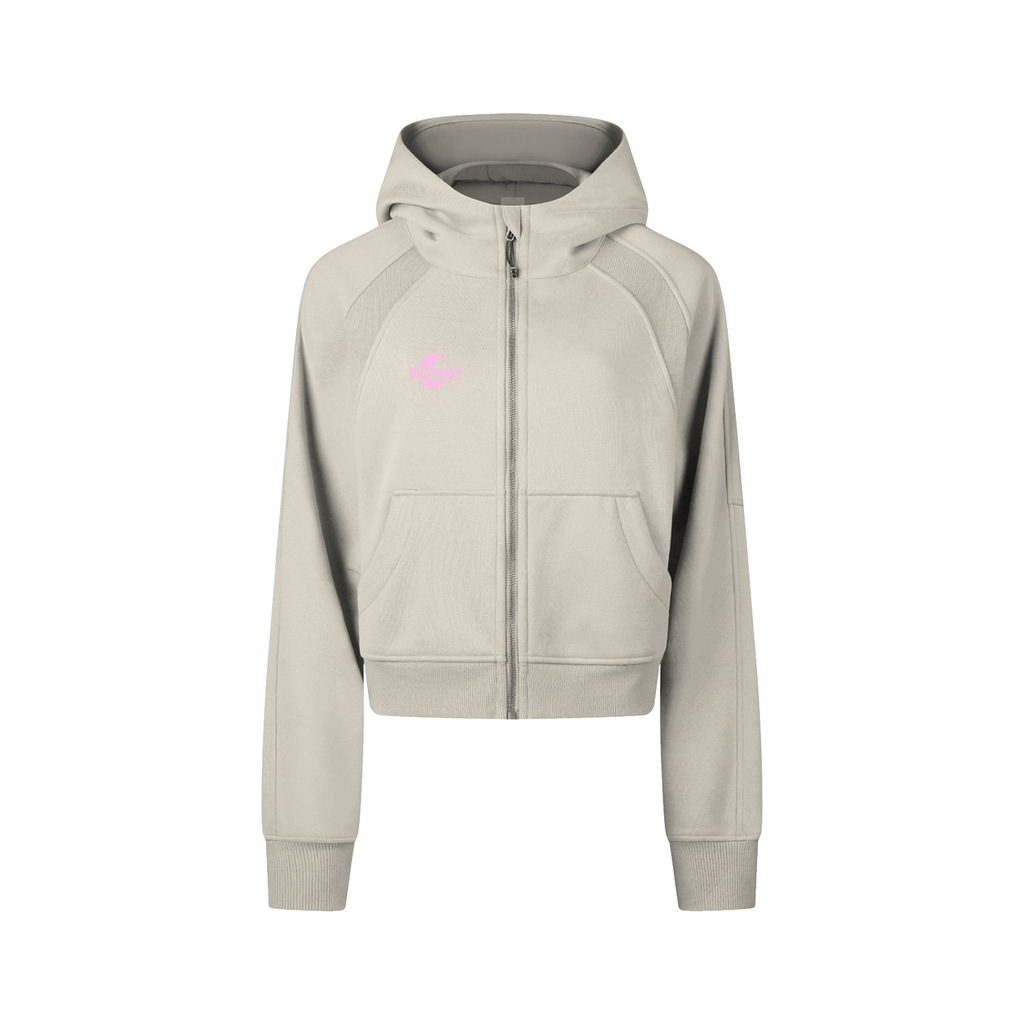 DRIPWAVE CASUAL Zip-Through Hoodie