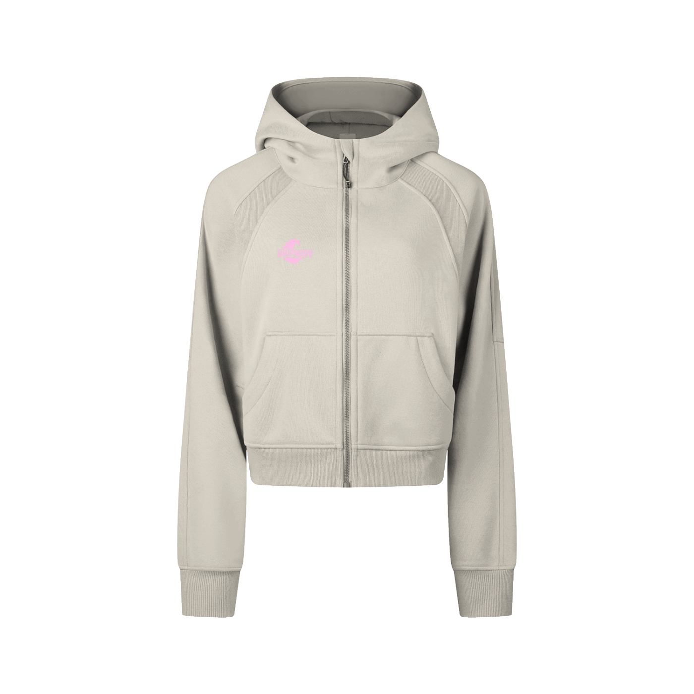 DRIPWAVE CASUAL Zip-Through Hoodie