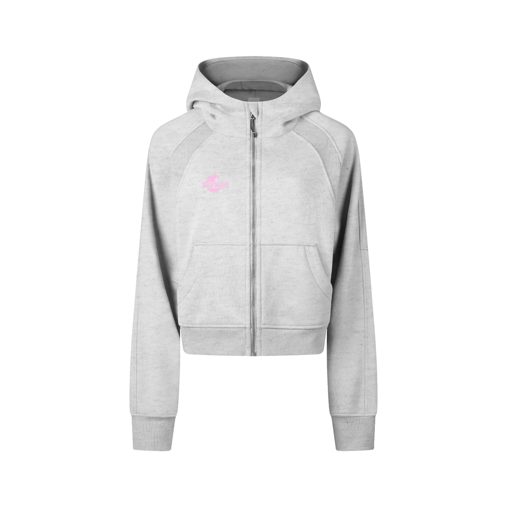 DRIPWAVE CASUAL Zip-Through Hoodie