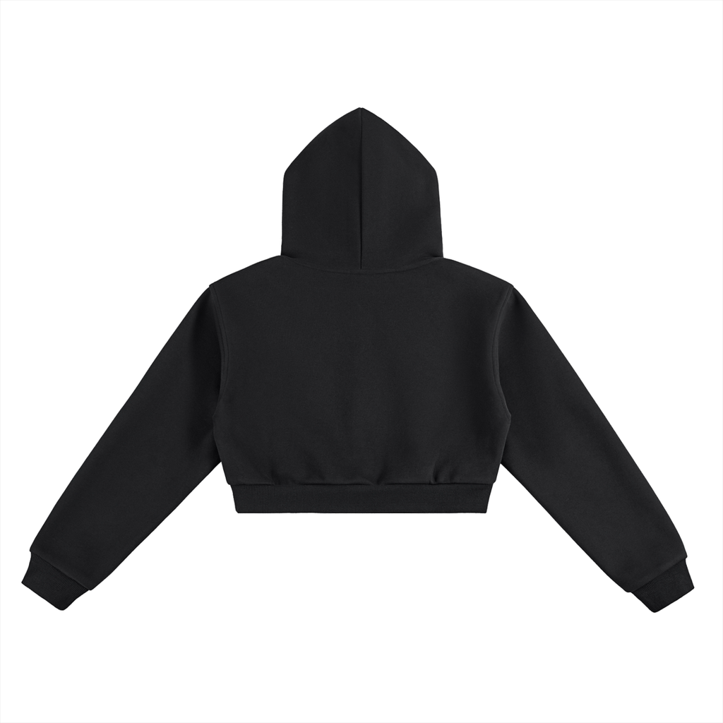 DRIPWAVE Cropped Hoodie