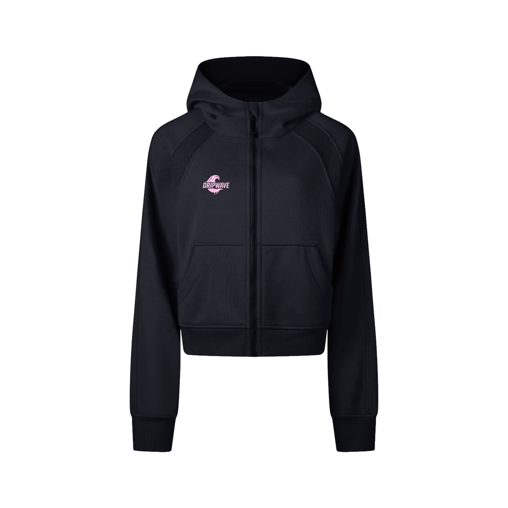 DRIPWAVE CASUAL Zip-Through Hoodie