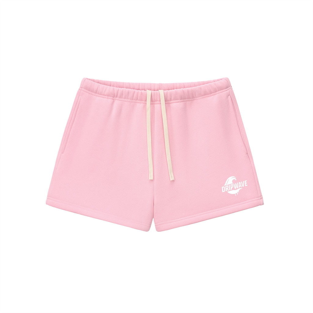DRIPWAVE Essential Fleece Drawstring Sweatshorts