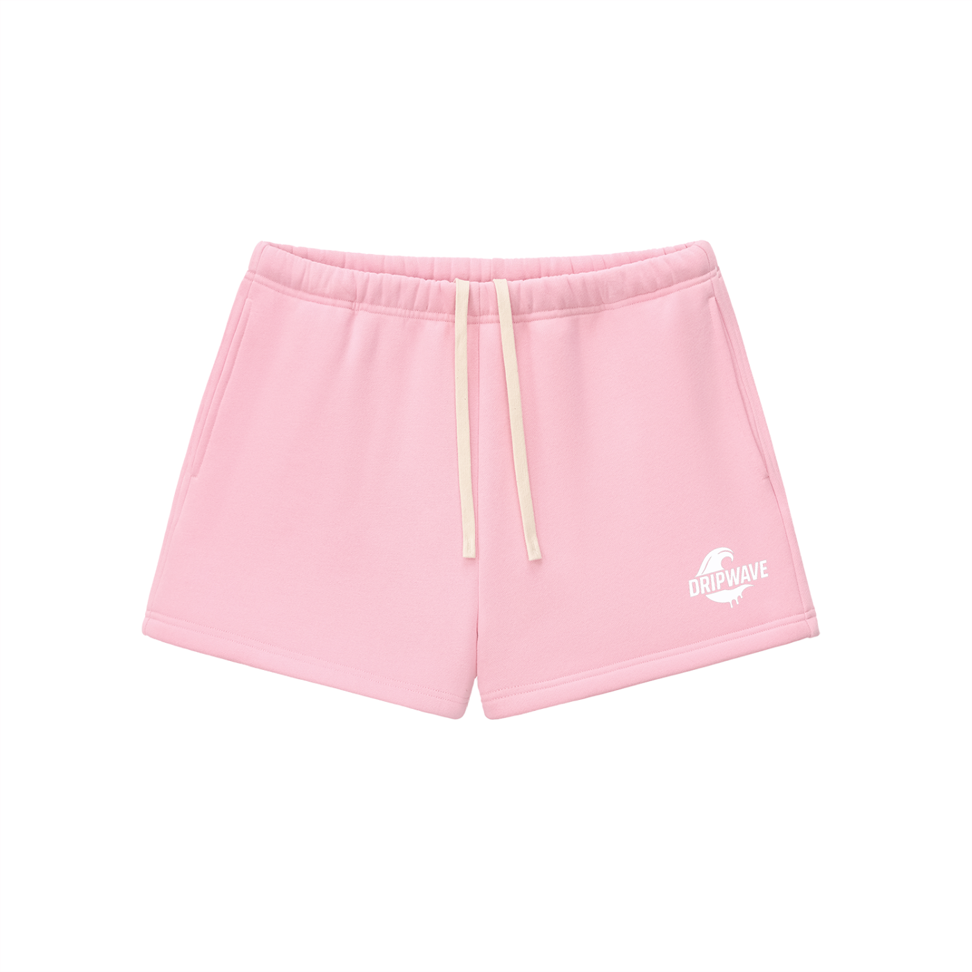 DRIPWAVE Essential Fleece Drawstring Sweatshorts