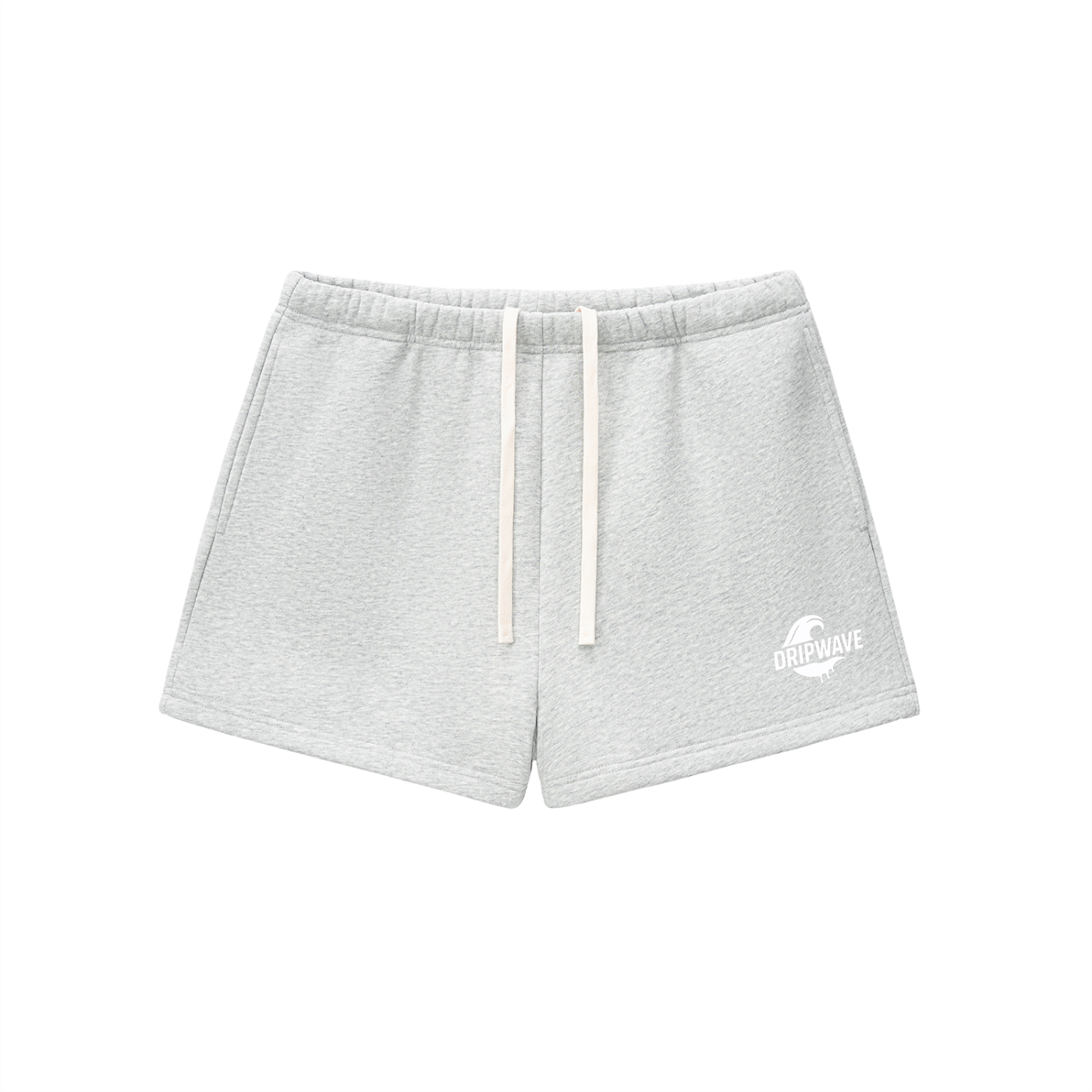 DRIPWAVE Essential Fleece Drawstring Sweatshorts