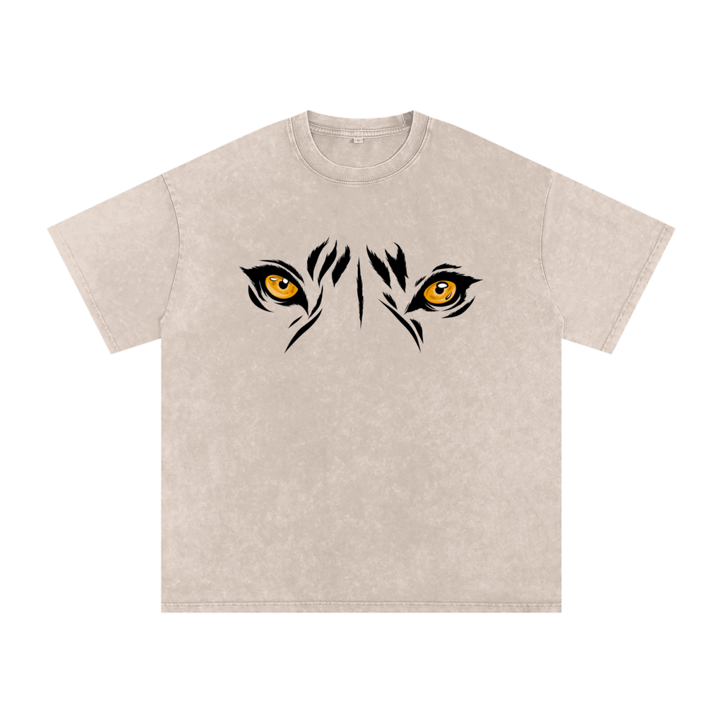 DRIPWAVE Snow Washed TIGER Tee