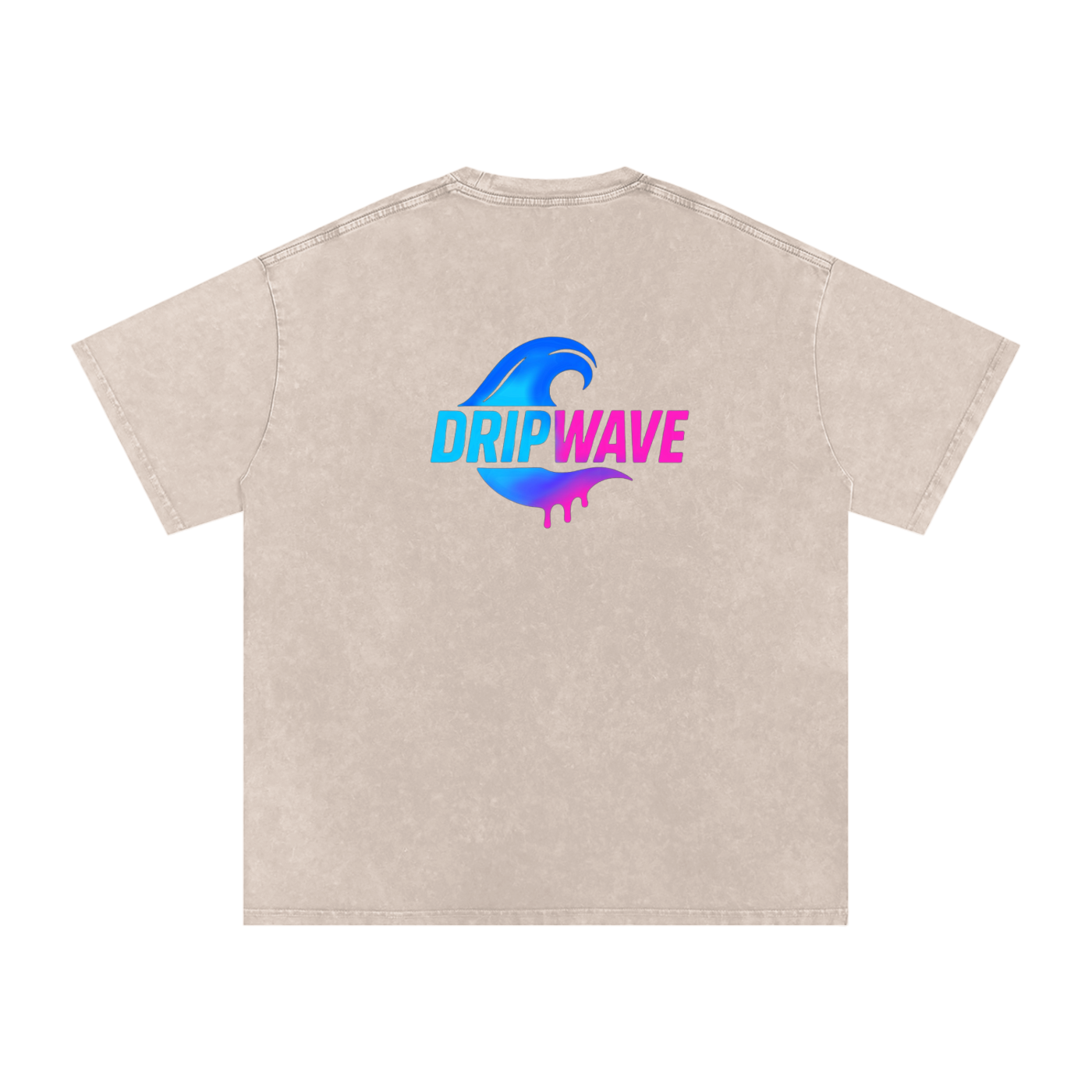 DRIPWAVE Snow Washed TIGER Tee