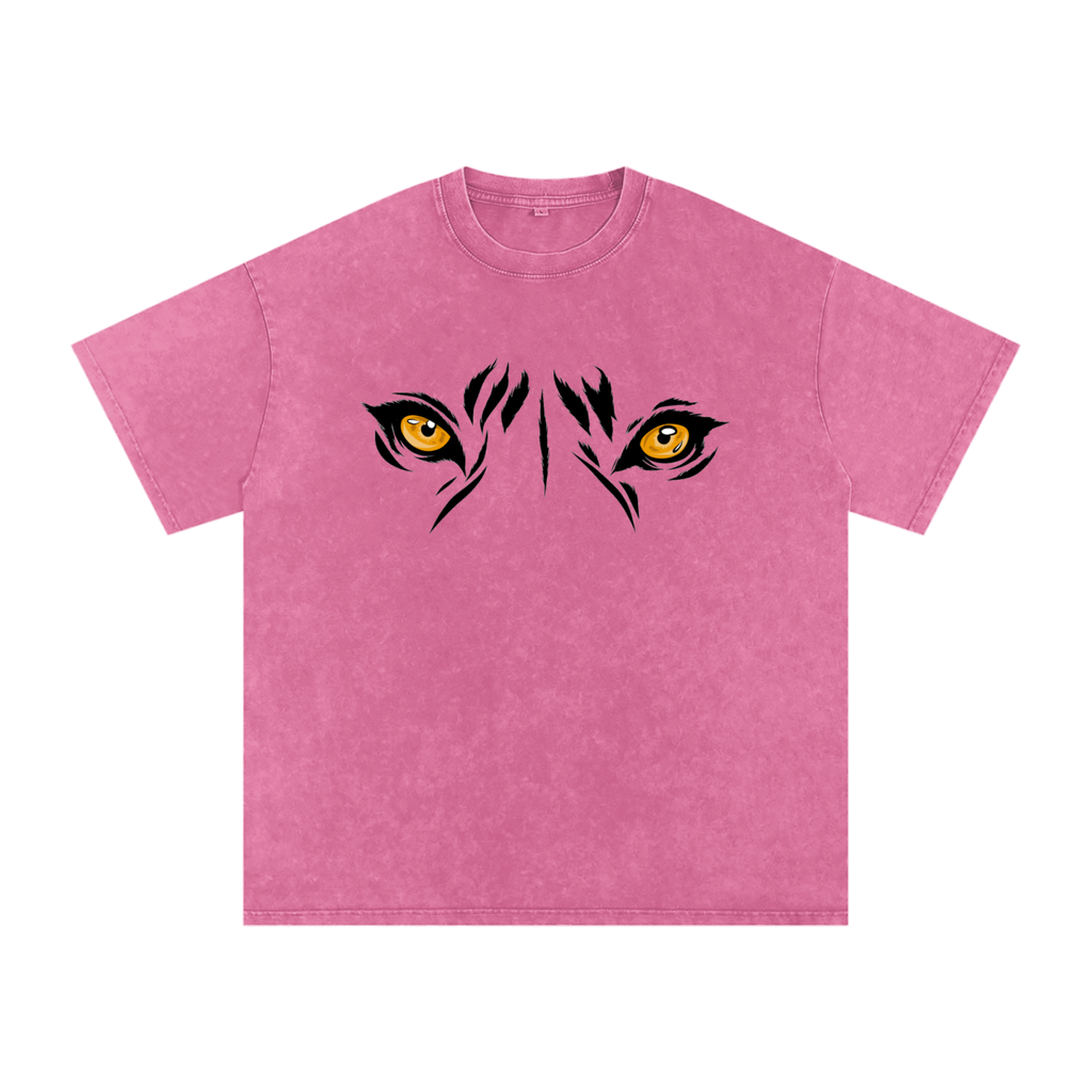 DRIPWAVE Snow Washed TIGER Tee