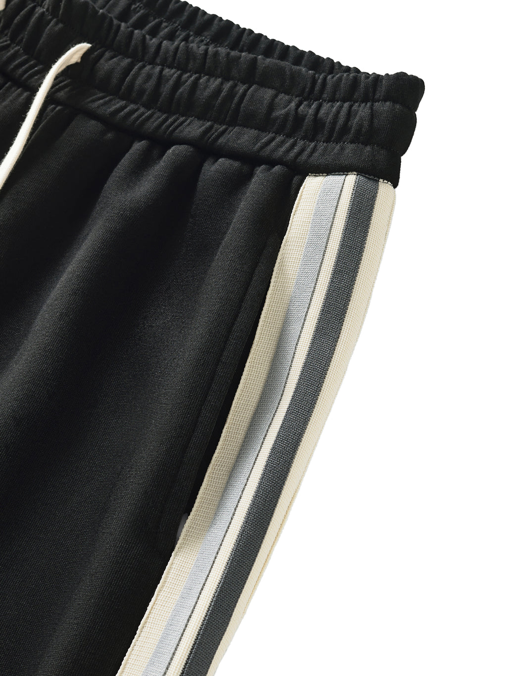 DRIPWAVE Contrast Side-Stripe Straight-Leg  Pants