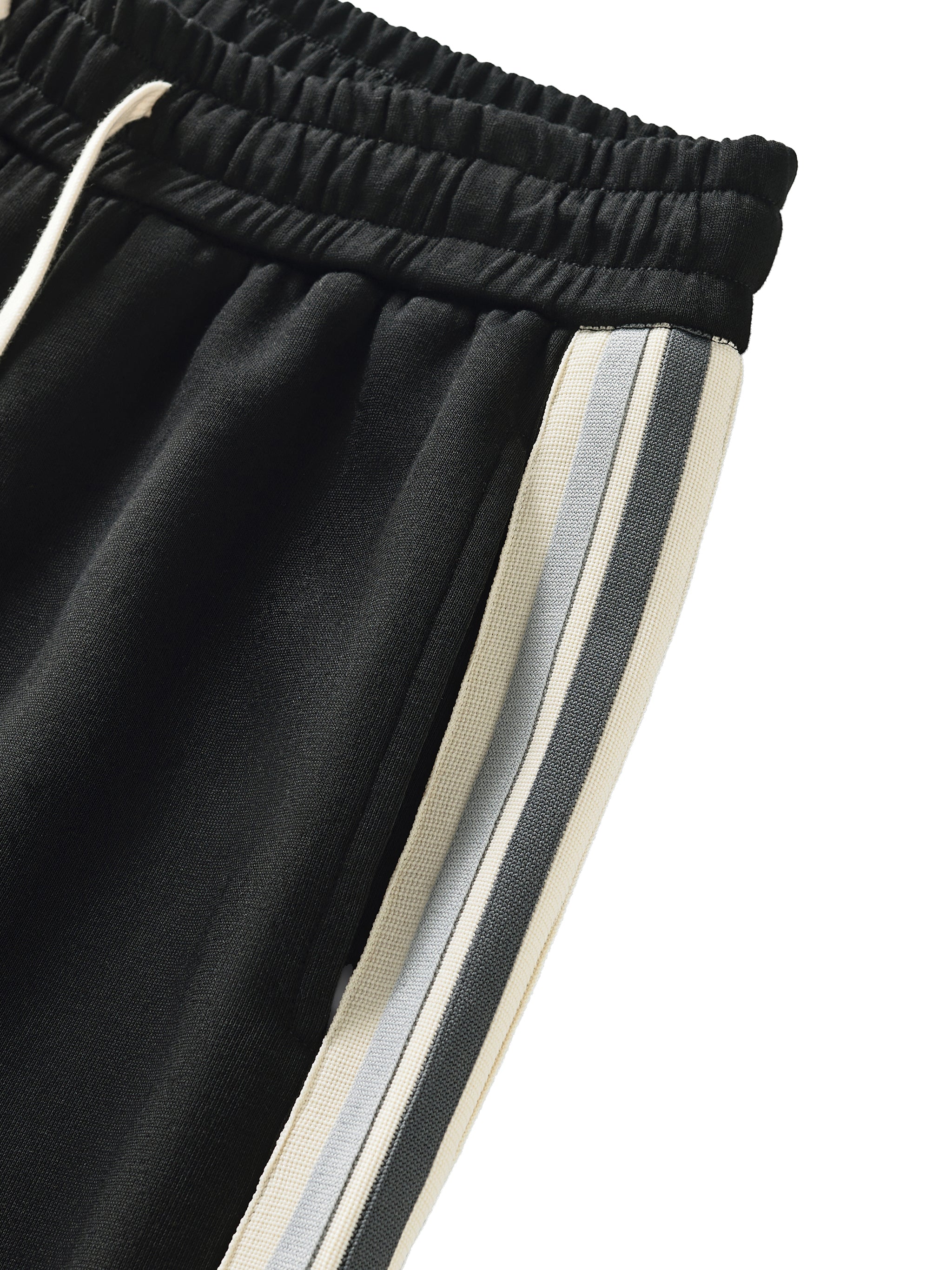 DRIPWAVE Contrast Side-Stripe Straight-Leg  Pants