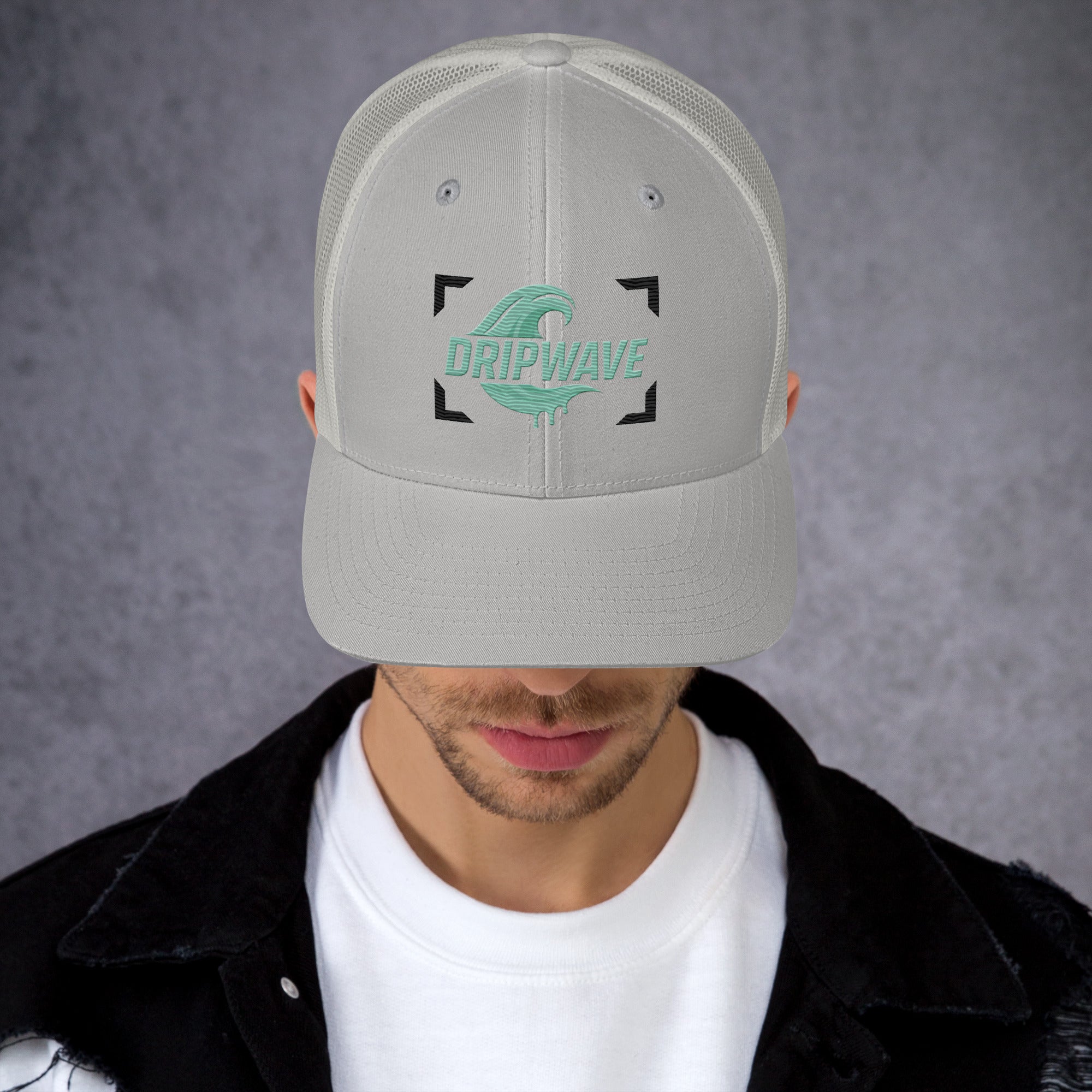 DRIPWAVE Framed Trucker Cap